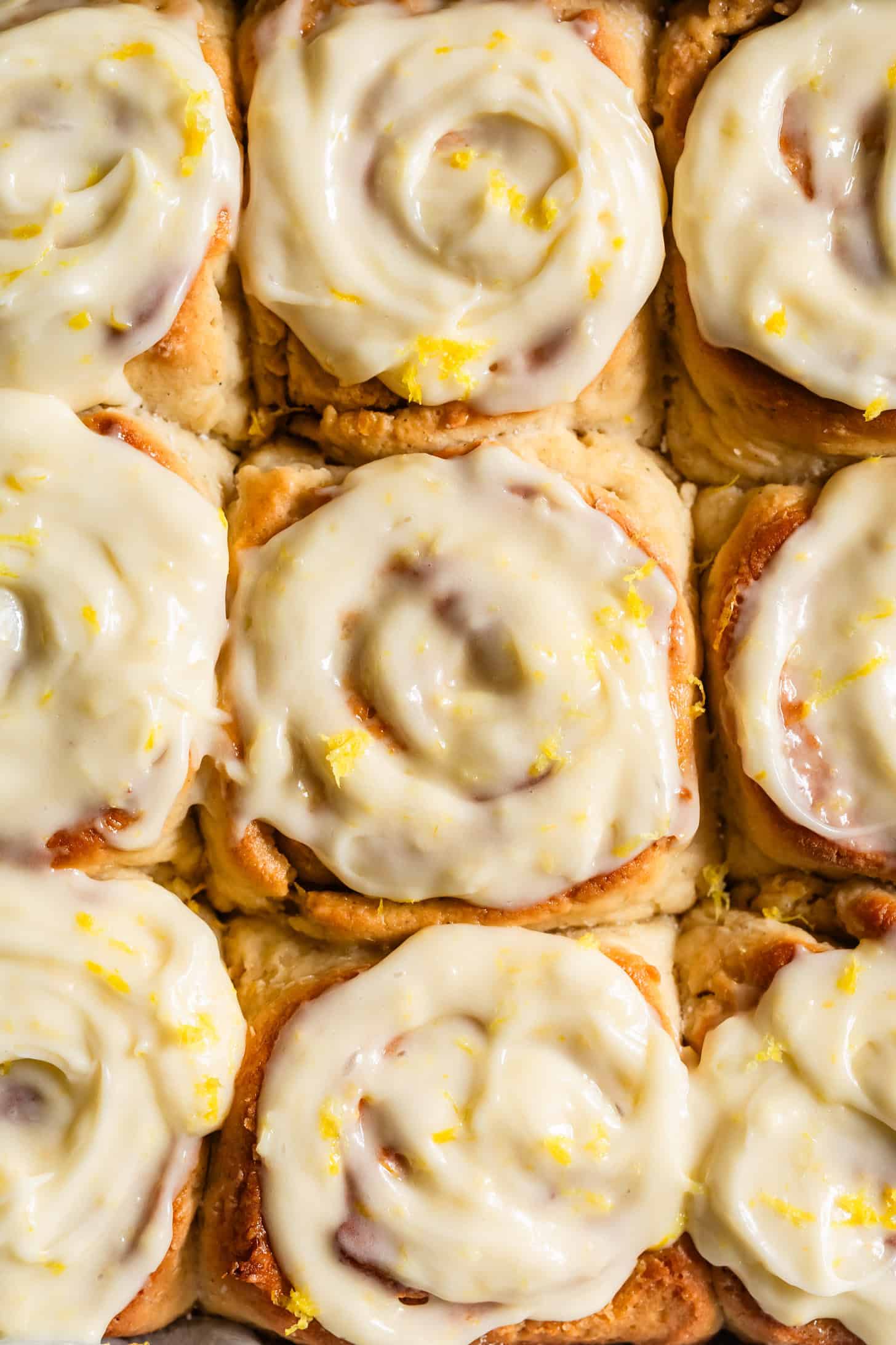 Gluten-Free Lemon Rolls with Lemon Icing