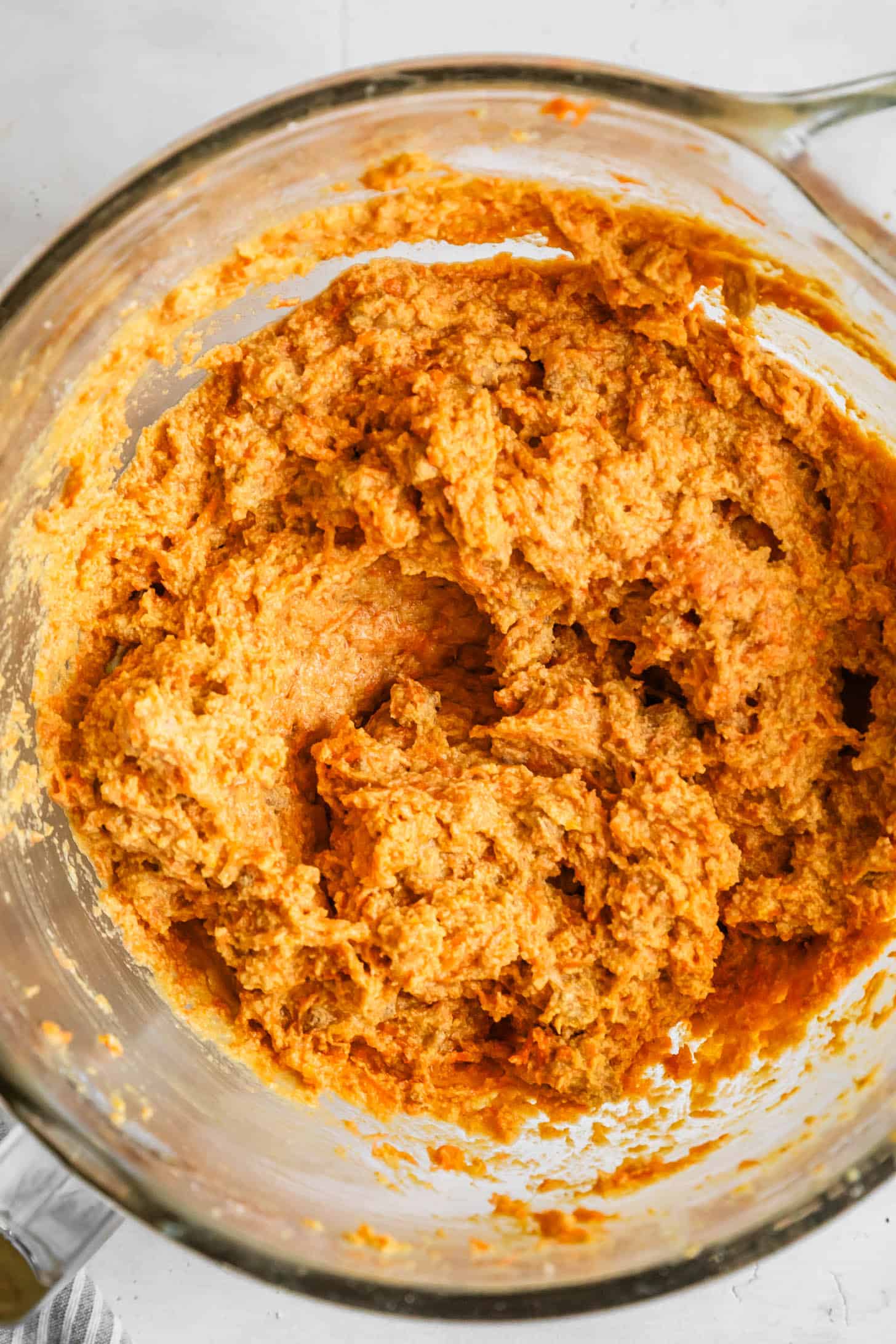Gluten-Free Carrot Cake Cupcake Batter