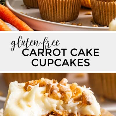 Fluffy & Moist Gluten-Free Carrot Cake Cupcakes