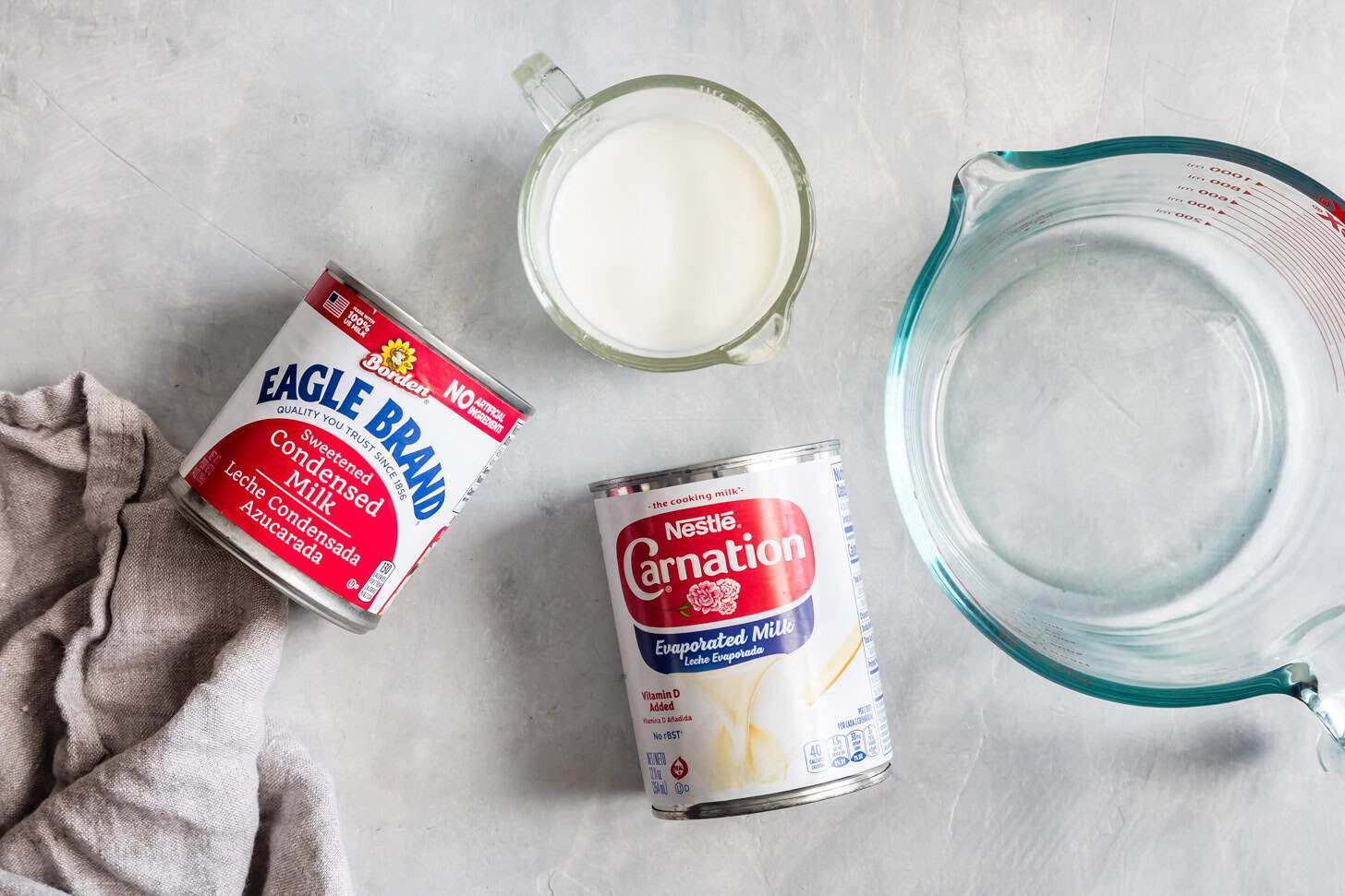 Tres Leches: Three Milks Ingredients