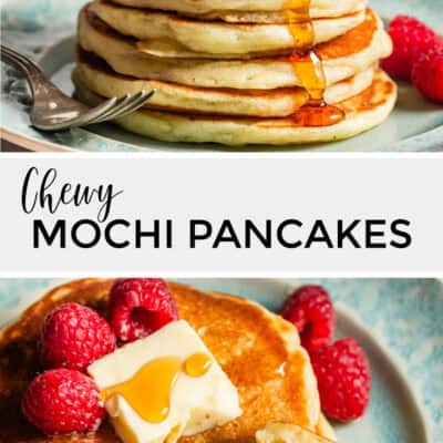 Ultra-Chewy Mochi Pancakes