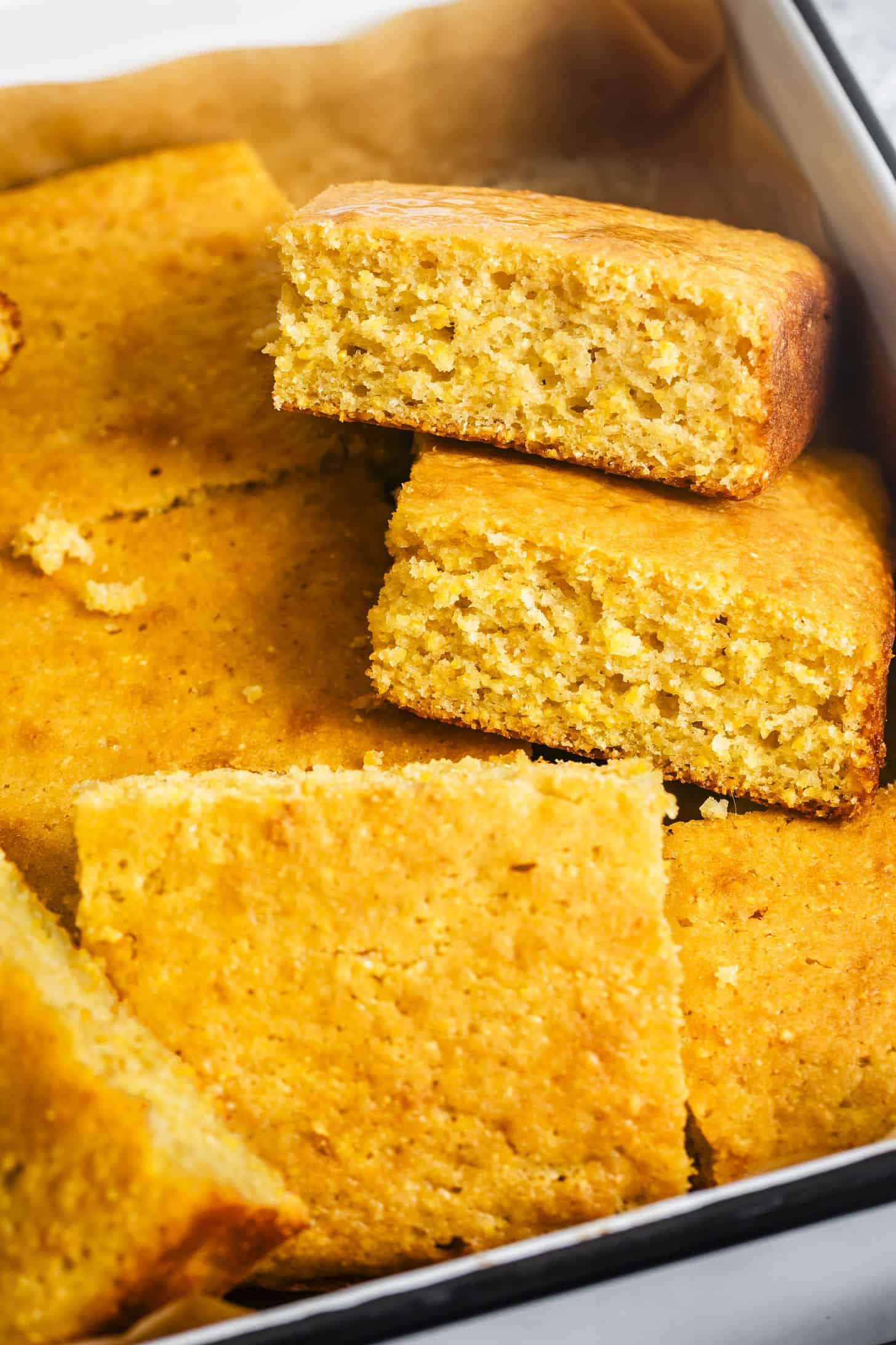 Gluten-Free Sweet Cornbread Slices