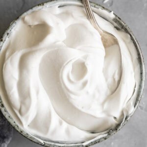 Fluffy Whipped Coconut Cream