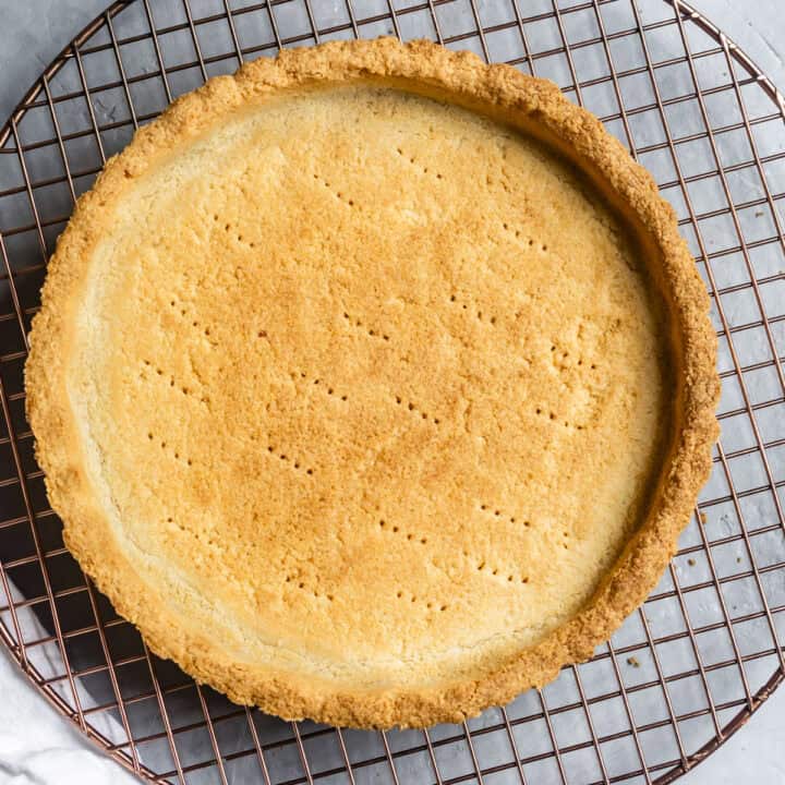 Baked Gluten-Free Tart Crust with Almond and Coconut Flour