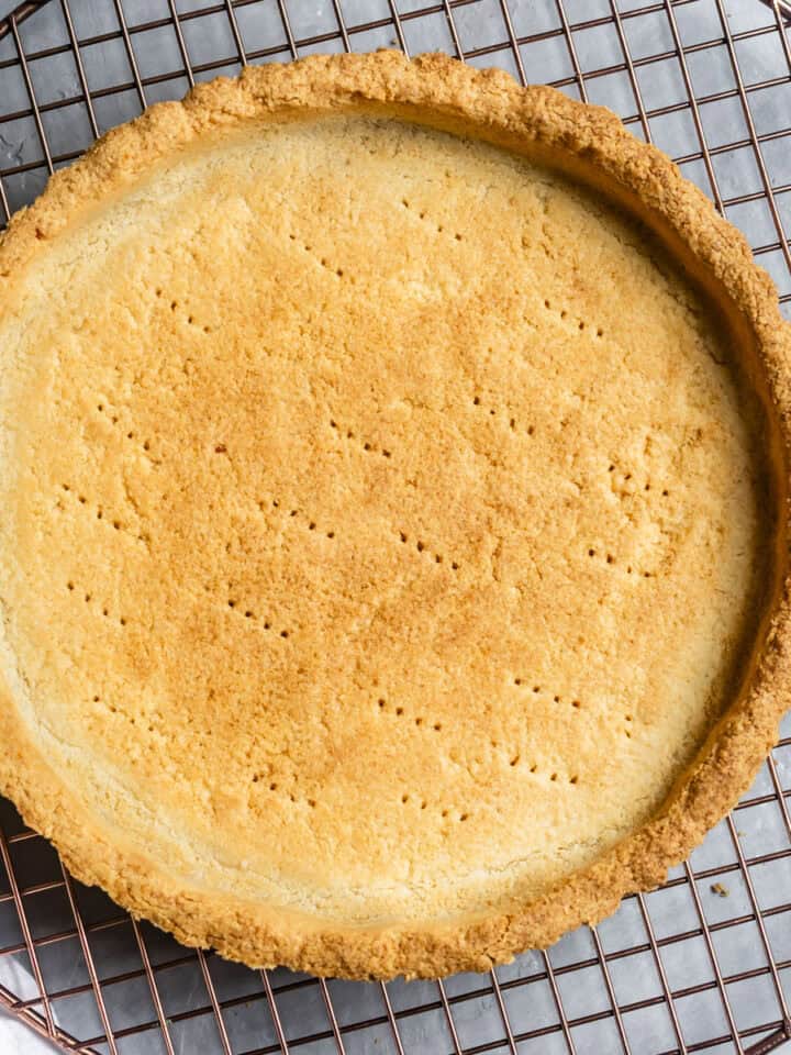 Baked Gluten-Free Tart Crust with Almond and Coconut Flour
