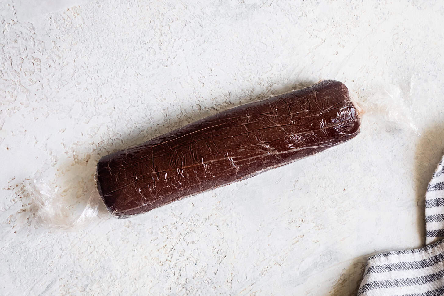 Slice-and-bake gluten-free chocolate shortbread cookies