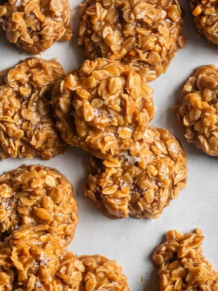 No Bake Peanut Butter Cookies