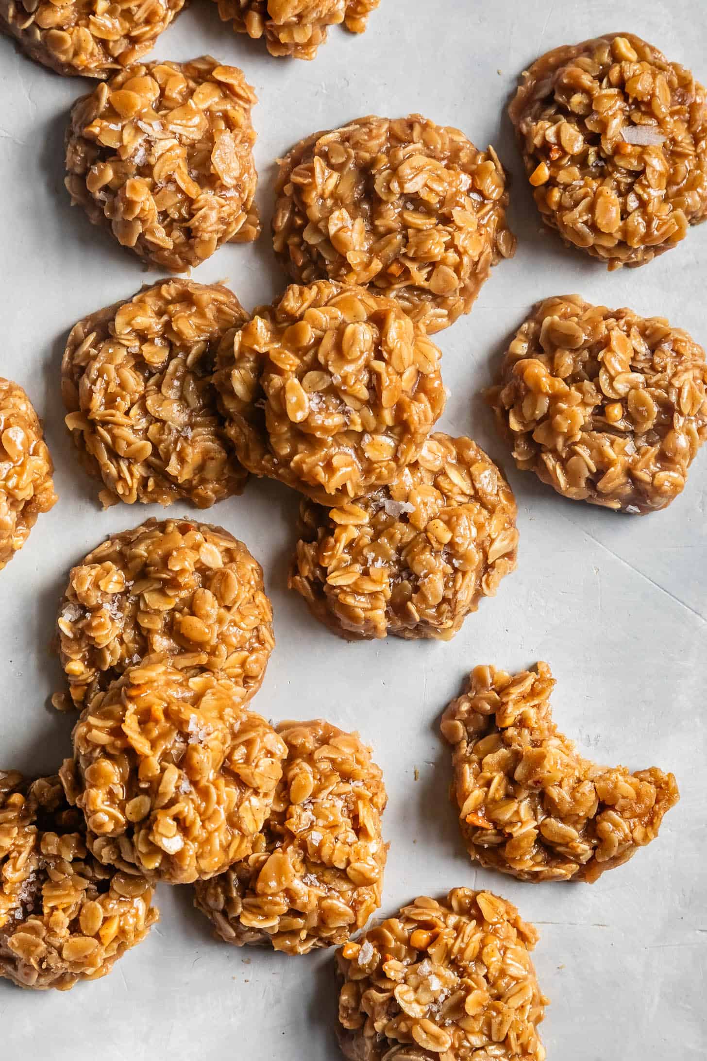 No Bake Peanut Butter Oatmeal Cookies