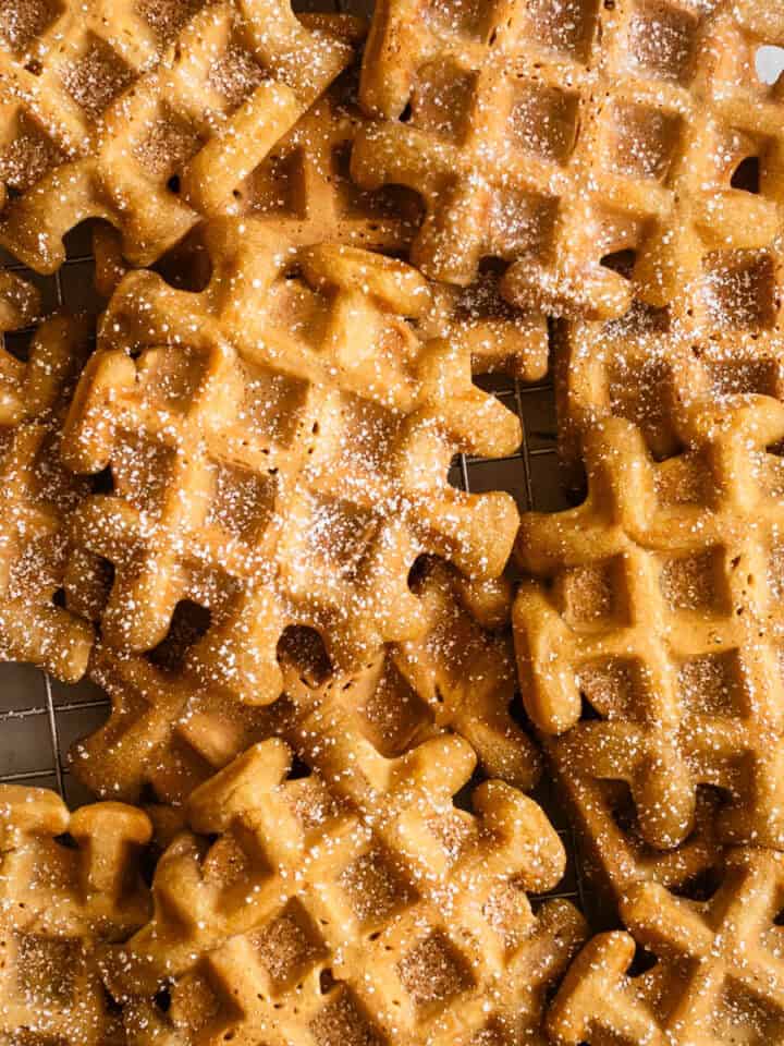 Easy Chewy Gluten-Free Mochi Waffles